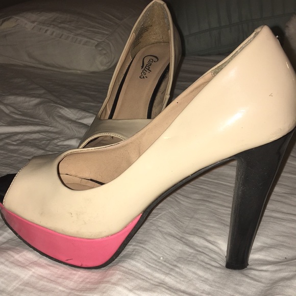 candies platform shoes